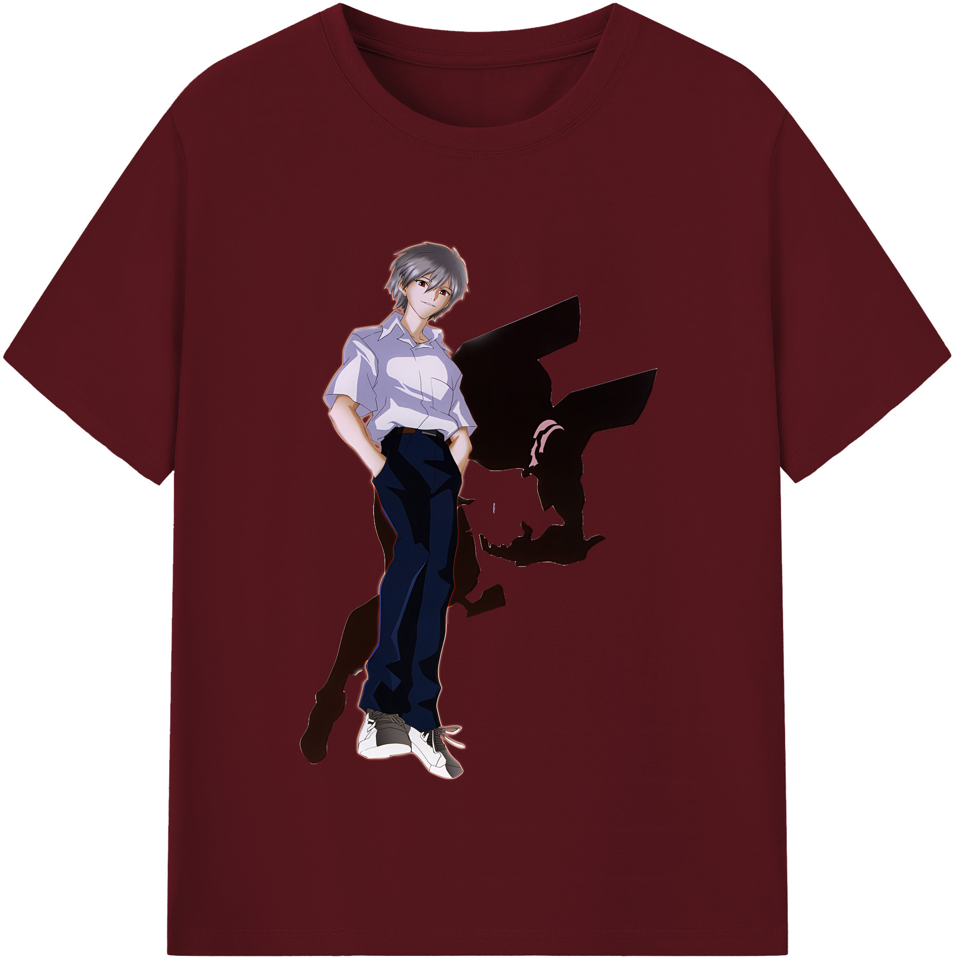 （画像用） EVA 新世紀エヴァンゲリオン 綿100％半袖Tシャツ（フロントプリント）